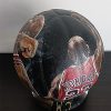 Upcycling pallone da Basket dipinto a mano Michael Jordan