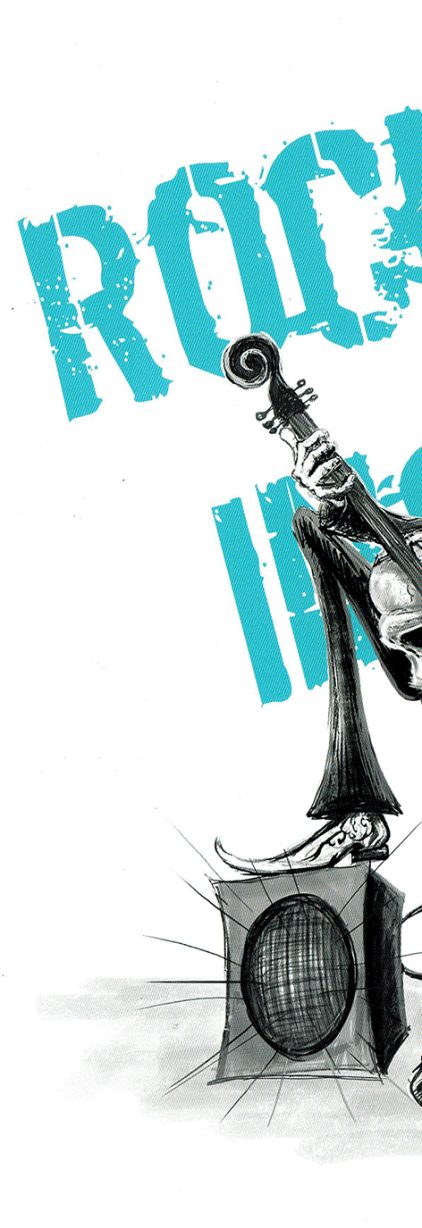 "Rocker inside" stampa digitale su cartoncino - immagine 6