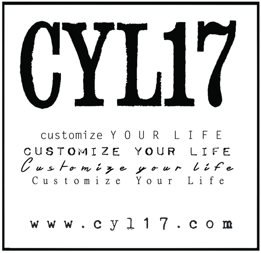 Logo Cyl17 in nero su sfondo bianco